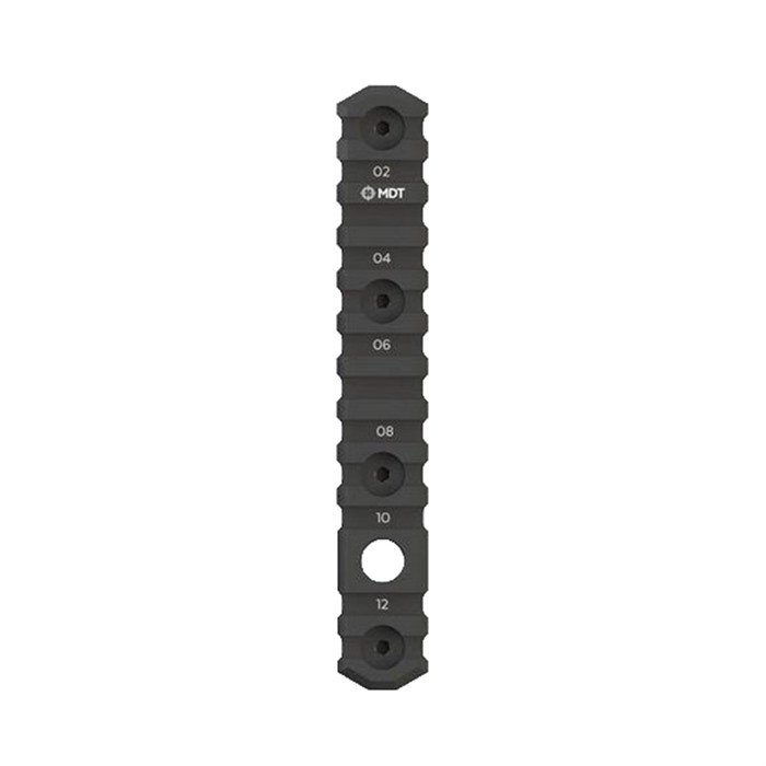MDT 103456-BLK 5.5" M-LOK Picatinny Rail with Flush Cup Sling Mount - MDT