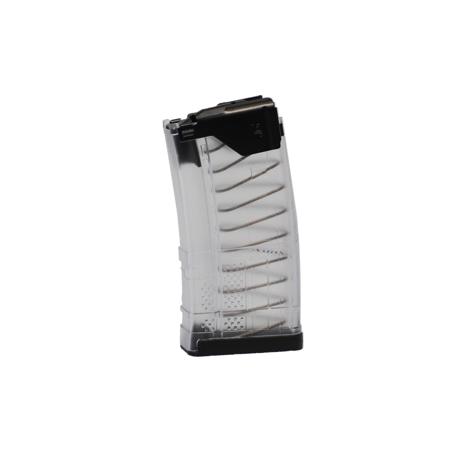 Lancer L5AWM L5-G2-20-CLR 5.56 NATO 20-Round Clear Magazine - Lancer Systems - 5.56 MM NATO