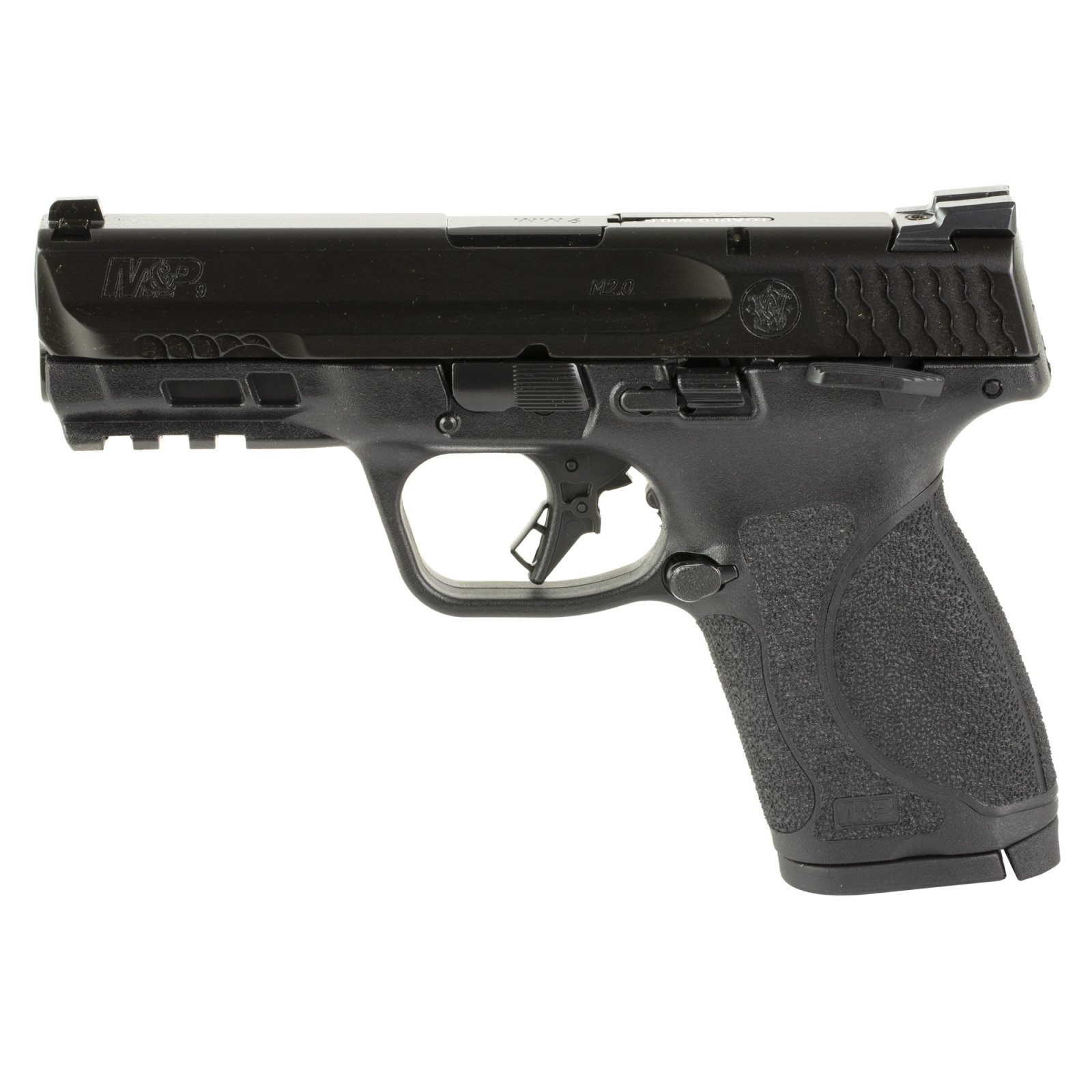 Smith & Wesson M&P9 M2.0 Compact 9mm 10+1 Armornite Black Semi-Auto Pistol - Smith & Wesson - 9mm