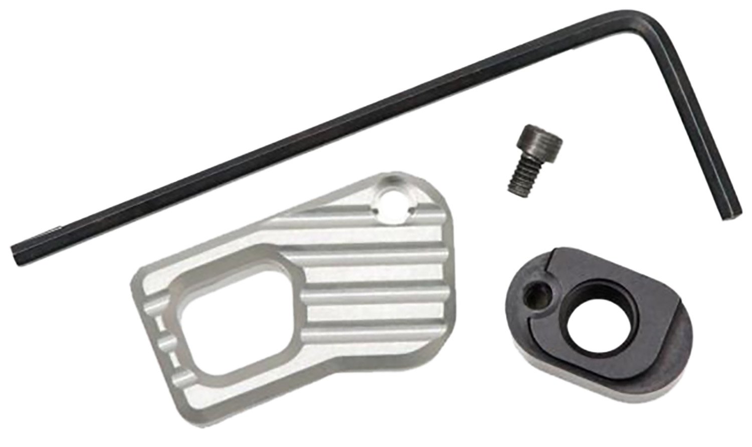 Battle Arms BAD-EMMR-L-C Modular Magazine Release, Large, Anodized Clear - Battle Arms Development