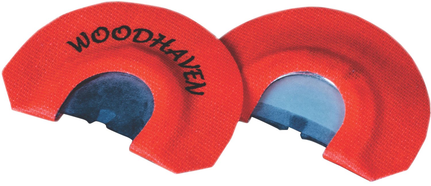 Woodhaven WH197 Toxic Orange Diaphragm Call 2.5 Reed Ghost Cut - Woodhaven Calls - TURKEYS