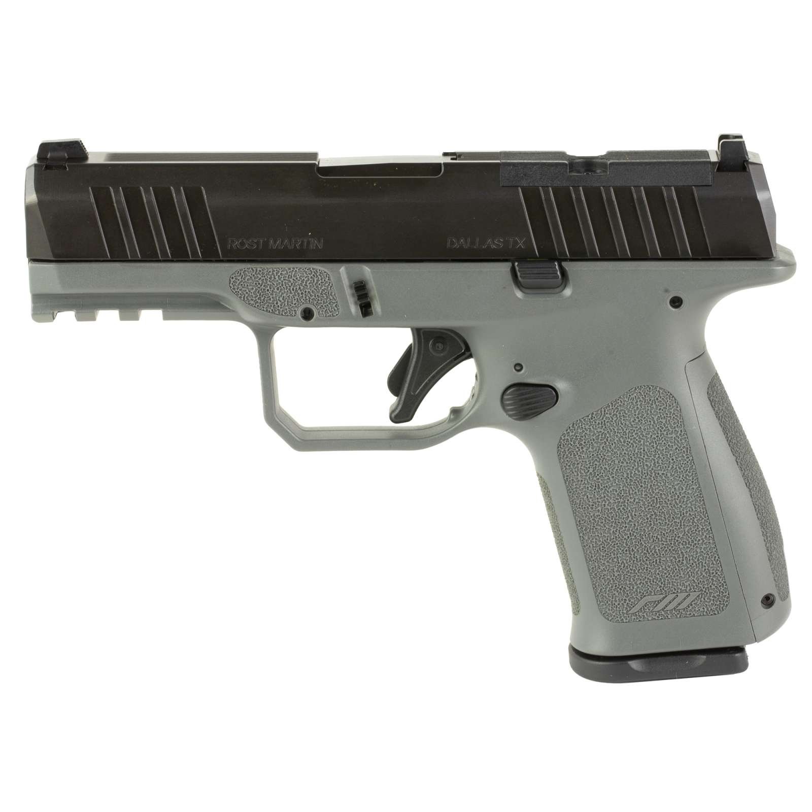 Rost Martin RM1CGRYOSP RM1C 9mm Luger 17+1 4" Black Match Grade Barrel - ROST MARTIN - 9X19