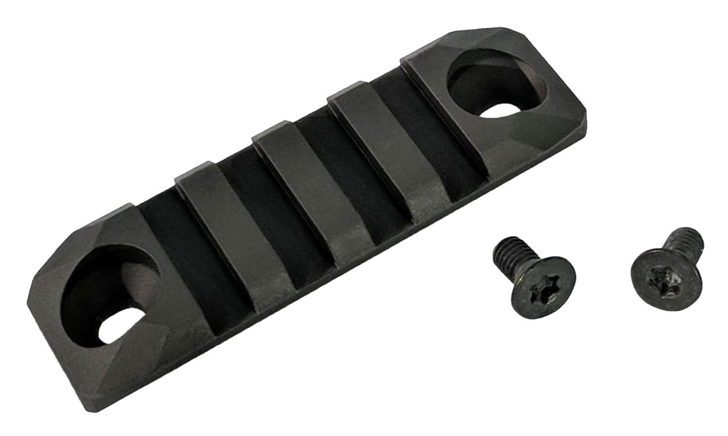 Q LLC RAIL191326QSERT Picatinny Rail 2.6" Black Aluminum 9 Slots