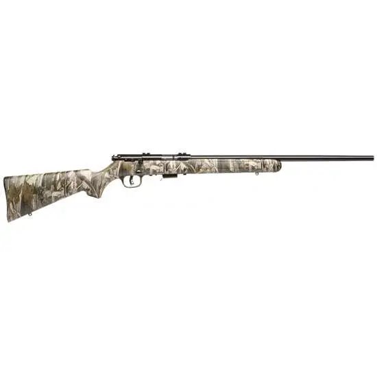 Savage Arms 26800 Mark II 22 LR Bolt Action Rifle 10+1 Capacity 21" Barrel Satin Blued Brush Camo Stock 1:16 Twist 39.5" Overall Length 5 lb Weight