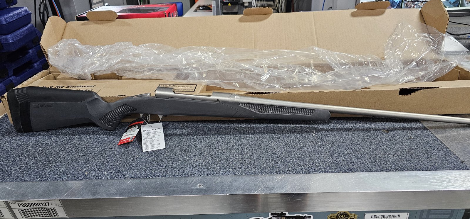 Savage Arms 110 Storm 300 Win Left Hand Stainless Steel Rifle - View 2
