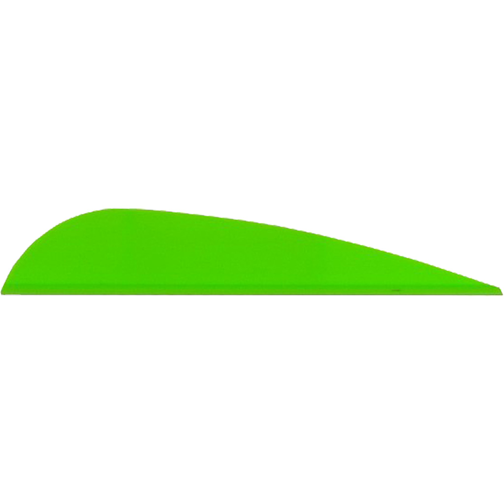 AAE TRAD26BG50 Trad Vanes Bright Green 3" 50 Pack Archery Vane