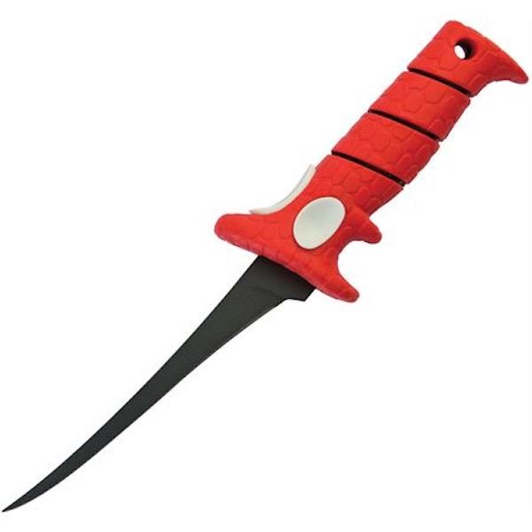 Bubba Blade 6" Whiffie Ultra Flex Fillet Knife - Heavy Duty, No-Slip Grip, Thin Blade, Full Tang, Ideal for Crappie & Panfish, Model 1085876 by AOB Products Company - Bubba Blade