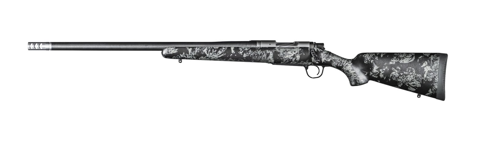 Christensen Arms Ridgeline FFT 308 Win, Lightweight Carbon Fiber, Stainless Steel Barrel, 4-Round Capacity, Left-Handed Option, Black & Gray Finish - Christensen Arms - 308 Win