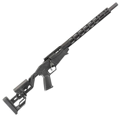 Ruger 8405 Precision Rimfire 22 WMR, 18" Threaded 1137 Alloy Steel Barrel, Adjustable Stock, 9+1 Capacity, AR-Pattern Grip, 0 MOA Picatinny Rail - Ruger - 22 WMR