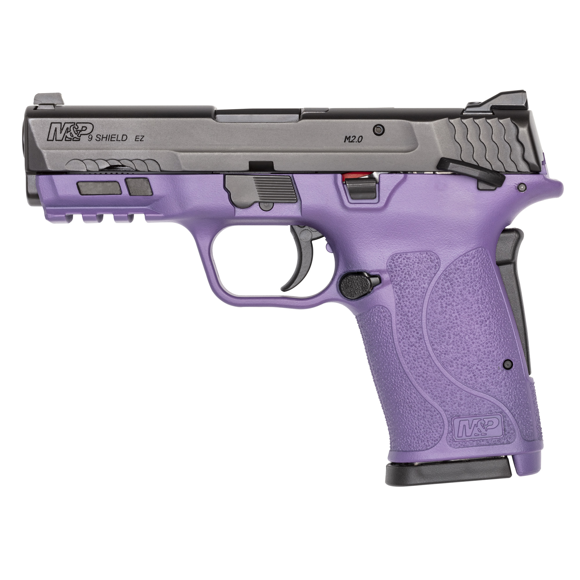 Smith & Wesson M&P9 SHIELD EZ M2.0 Micro-Compact 9MM Pistol - 3.68" Barrel, Cerakote, Purple/Black, 3-Dot Sights, Safety