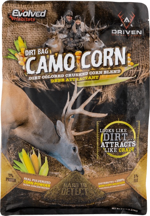 Evolved EVO20725 Camo Corn Attractant 5 lb Ultra-Concentrated Blend