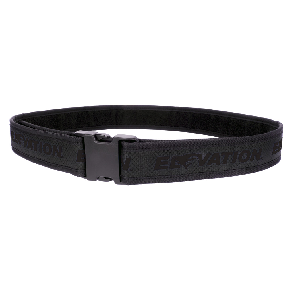 Elevation 81324 Pro Shooters Belt Black 28-46" Diamond-Lock Fabric