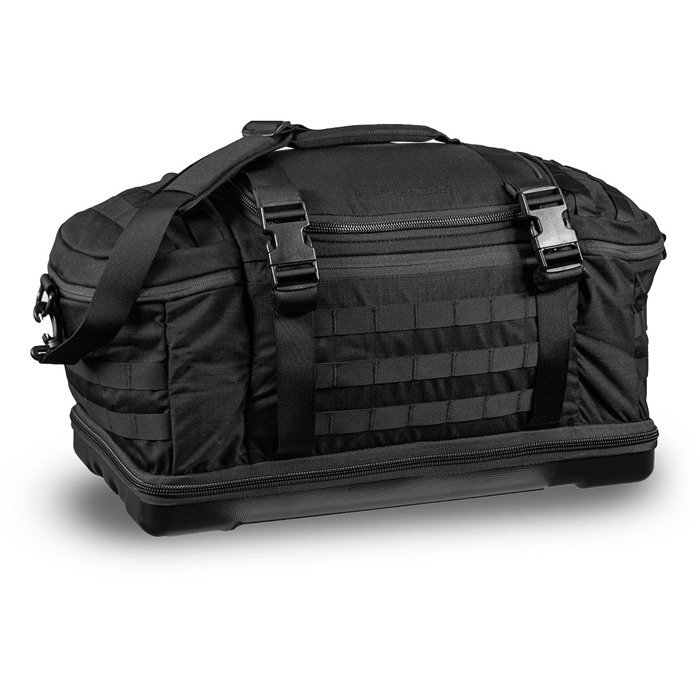 Eberlestock R1MB Bang-Bang Range Bag Black - 1000d Nylon, Polycarbonate Base, Padded Compartment - EBERLESTOCK