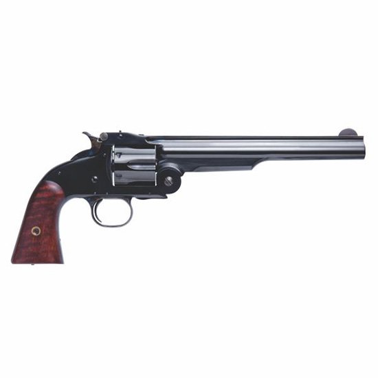 Cimarron CA8661 Model 3 Schofield Revolver .45LC 8" Blued Walnut
