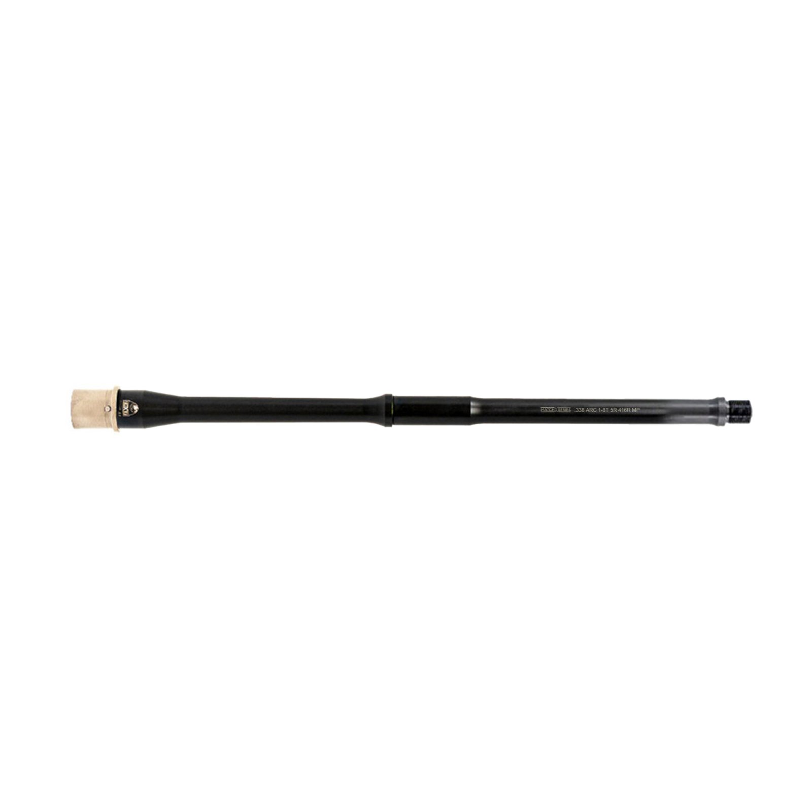 Buy Faxon 15B338A8C16NGQ5RNP3 Gunner 338 ARC 16" Black Nitride Barrel AR-15 online
