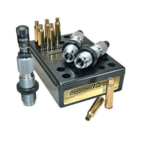 Redding 68387 224 Valkyrie Premium Deluxe Die Set - Redding Reloading Equipment - 224 VALKYRIE