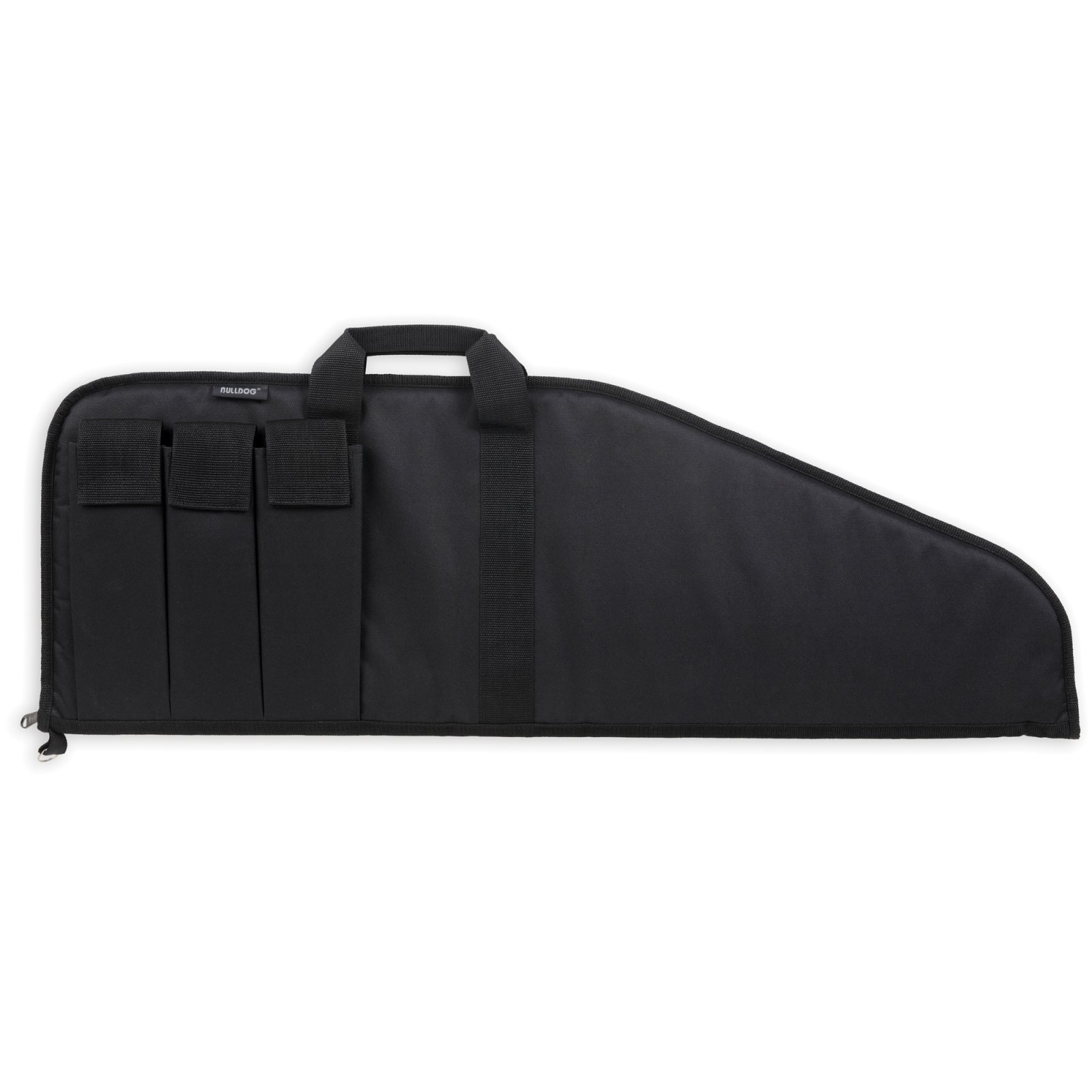 Bulldog Cases Pit Bull 38" Tactical Rifle Case, Black BD499-38, Water-Resistant Nylon, Heat-Resistant Lining, Extra Magazine Pouches
