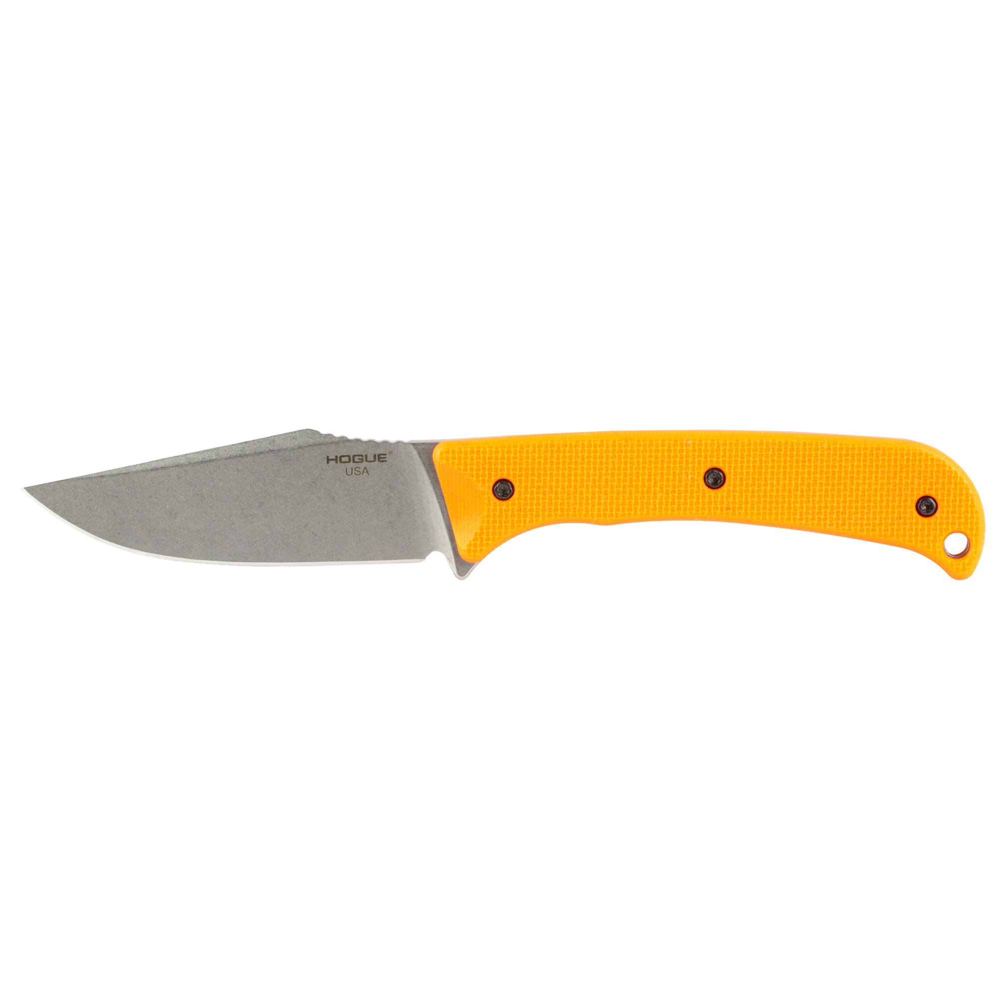 Hogue 35860 Extrak 3.30" CPM M4 Blade, Orange G10 Handle, Kydex Sheath