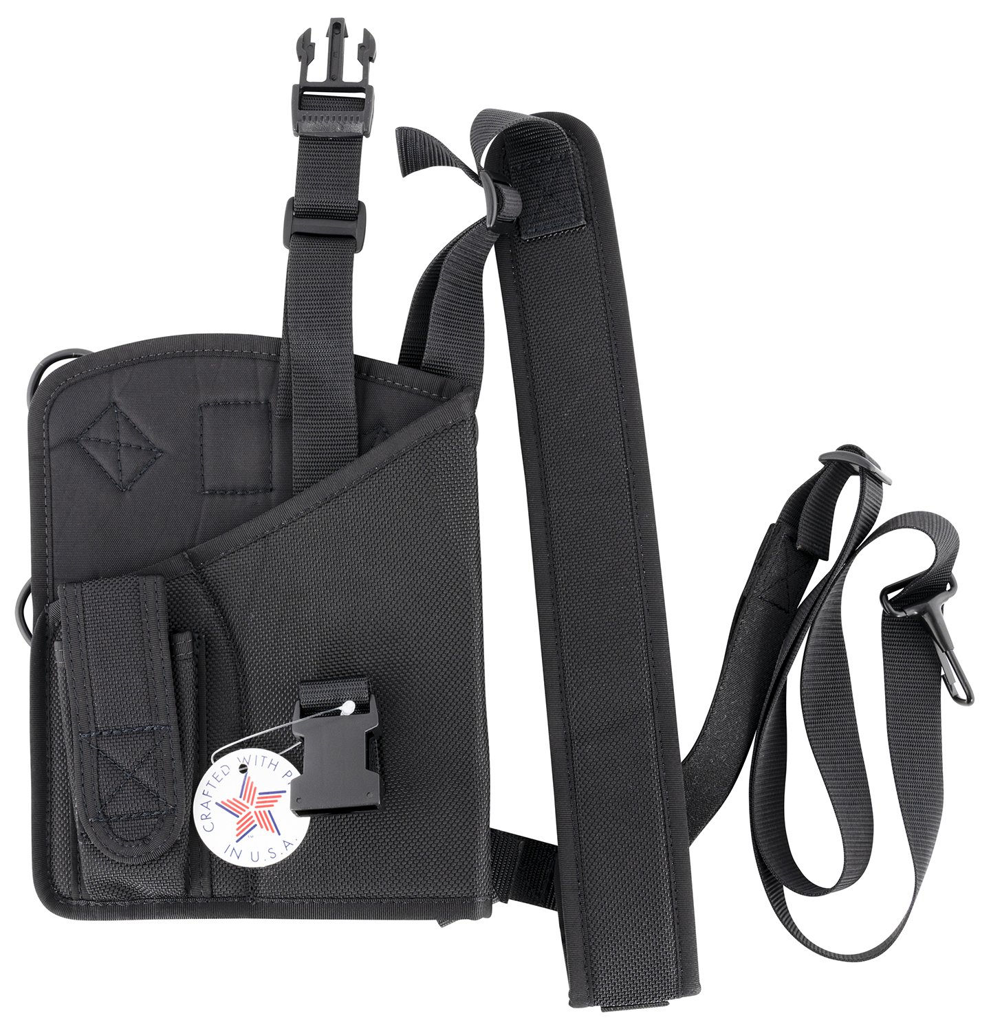 DeSantis M72BALAZ0 Yukon Hunting Rig Shoulder Holster Black Nylon 1911 - DeSantis - BLACK