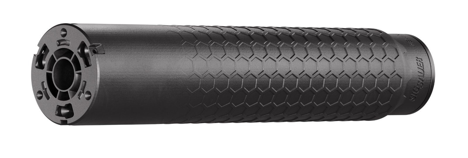 Sig Sauer Hexium .300 TI Suppressor Blackout Titanium Hub Taper Direct Mount 5/8-24