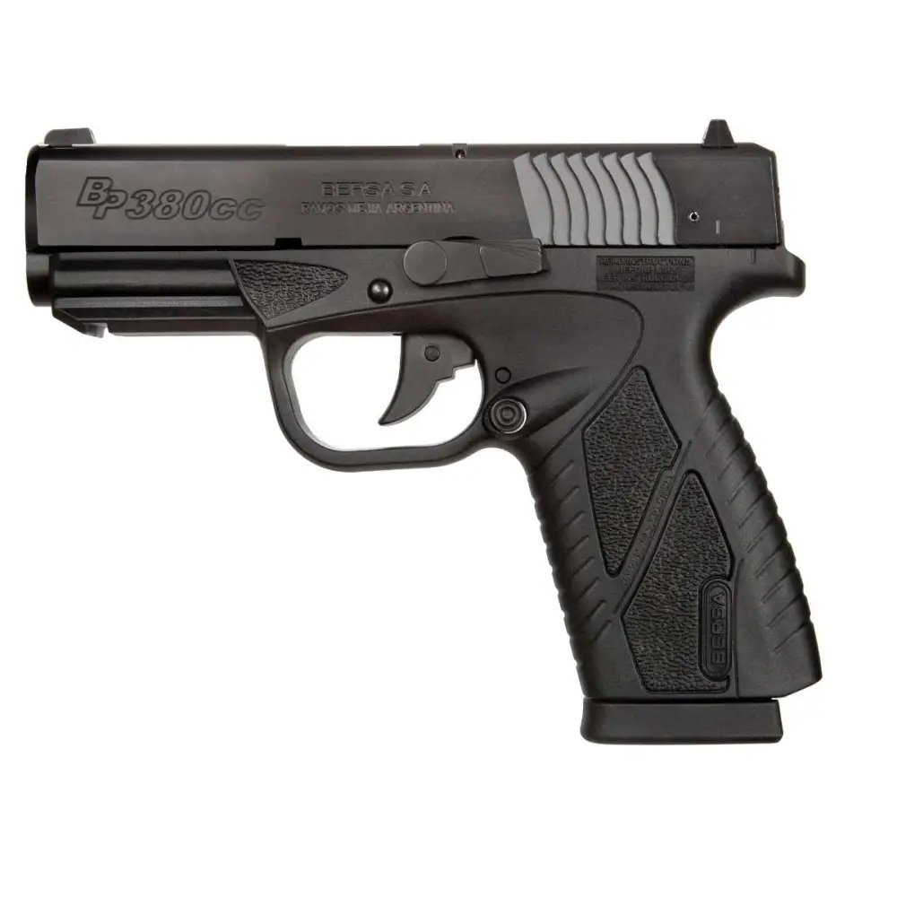 BERSA Pistol 380 ACP in. barrel 8 rd capacity black polymer finish - Bersa - 380 ACP
