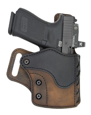 Versacarry SBR2202-350 Sabre Holster OWB Brown/Black Size 2 3.5" - Versacarry