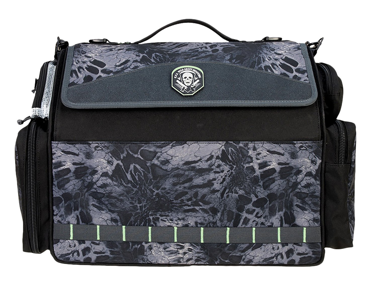 G-Outdoors GPS-1955BRN Barn Range Bag PRYM1 Blackout Holds 8 Handguns
