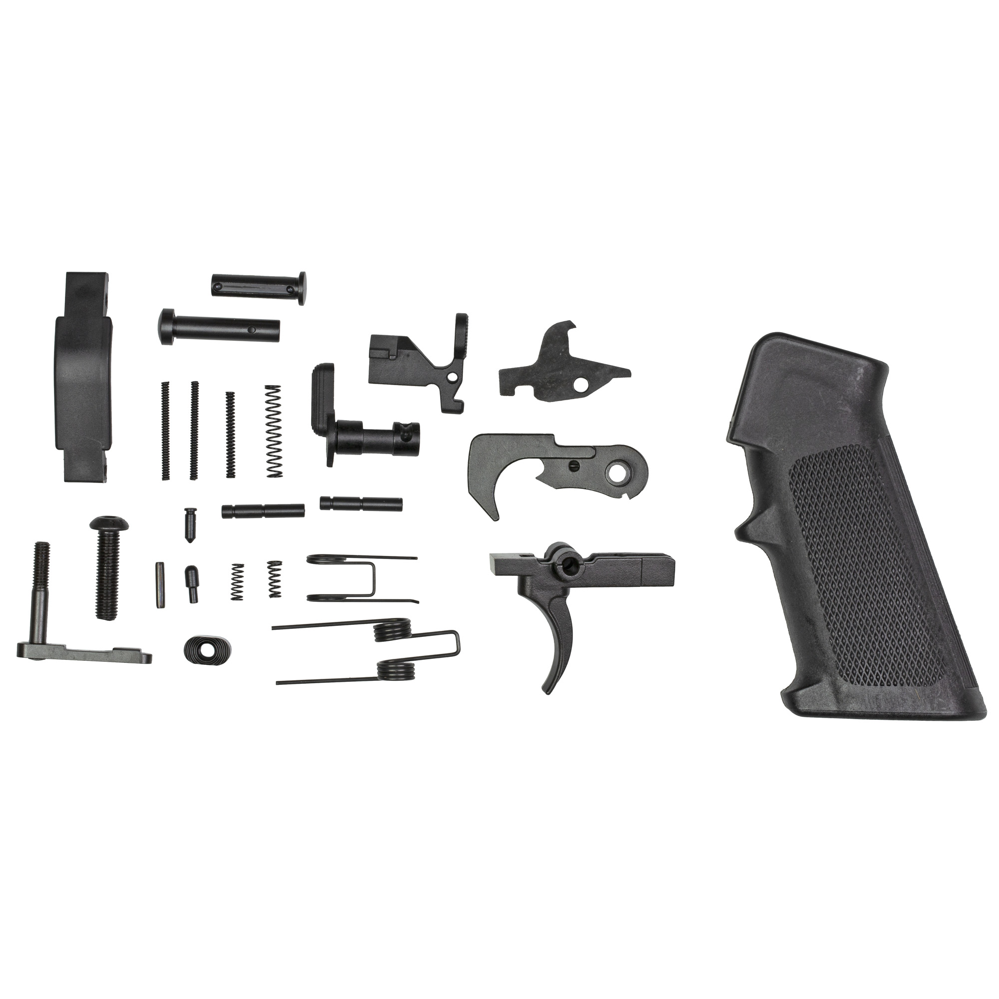 Odin Works ACC-LPK-ENHANCED AR15 Lower Parts Kit, Black, 31-Piece Set