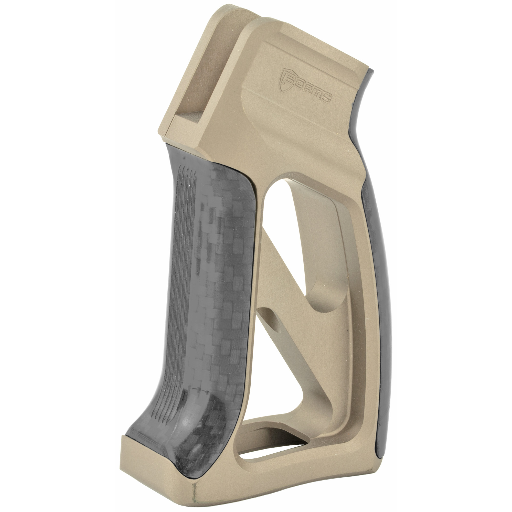 Fortis TOR-PG-CF-FDE Pistol Grip Carbon Fiber AR Anodized FDE Finish