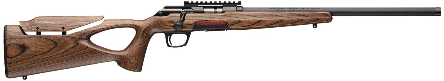 Winchester 525228102 Xpert 22 LR Rifle 10+1 Matte Black/Brown Thumbhole - Winchester - 22 LR