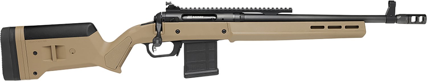 Buy Savage 110 Magpul Scout 5.56 NATO 16.5in 10rd FDE Bolt-Action Rifle (58187) online
