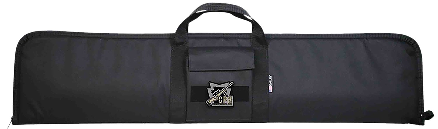 Crickett KSA035CPR/P CPR Gun Case Black Padded for Rifle with Bi-Pod & Scope - Crickett - BLACK