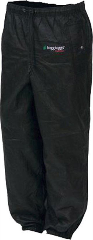 Frogg TOGGS PA83122-01-S Rain Pants Black, FT C50 Pro Action - Frogg Toggs