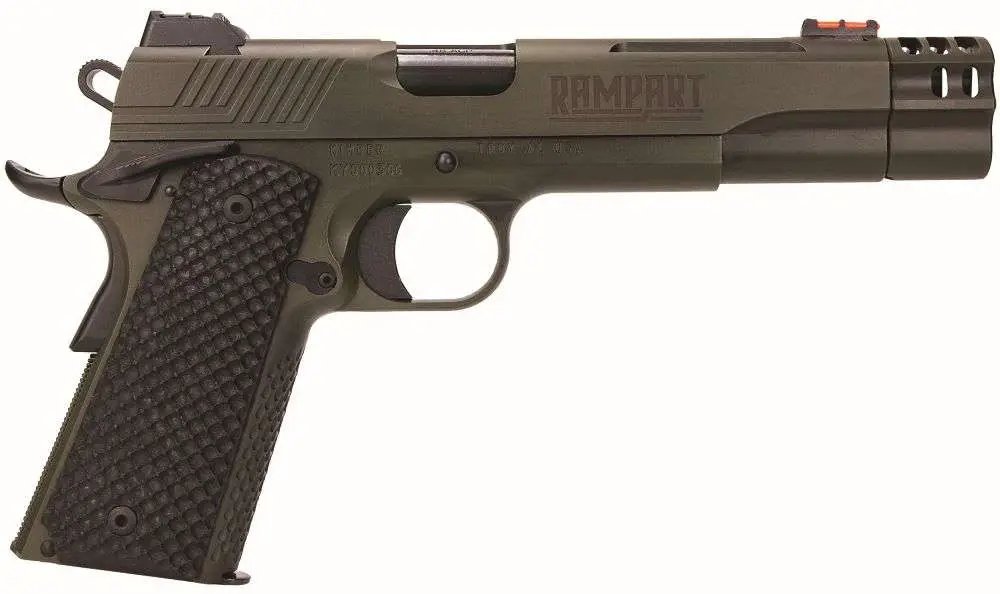 Kimber Mfg.inc 3000468 Rampart 10mm 8+1 5" Cerakote Stainless Steel... - Kimber Manufacturing, Inc. - 10MM AUTO