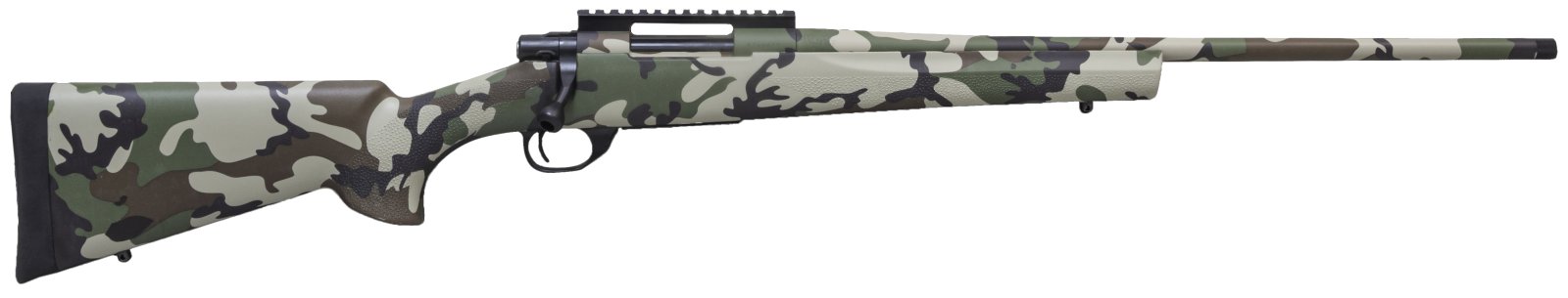 Legacy Sports HFD65CRWD Howa M1500 6.5 Creedmoor 22" Woodland Camo Rifle