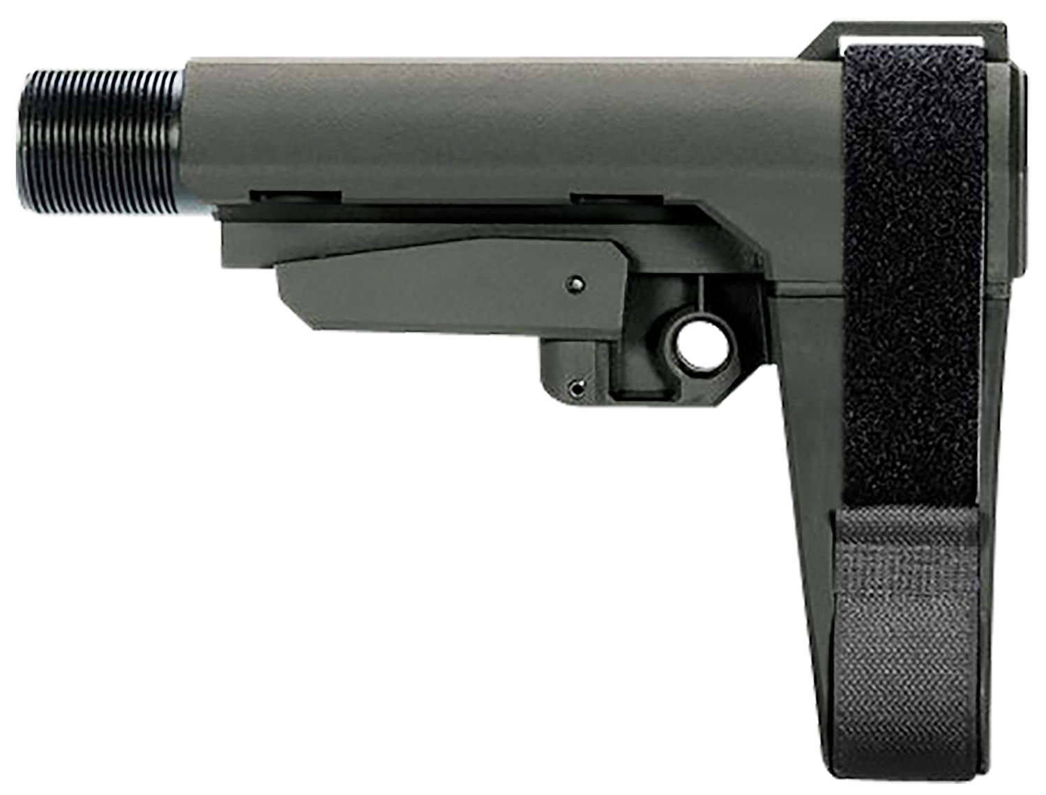 SB Tactical SBA3X03MSB Brace, Stealth Gray, 5-Position Adjustable, AR-Platform, Veteran Designed, USA Made - SB Tactical - SBA3