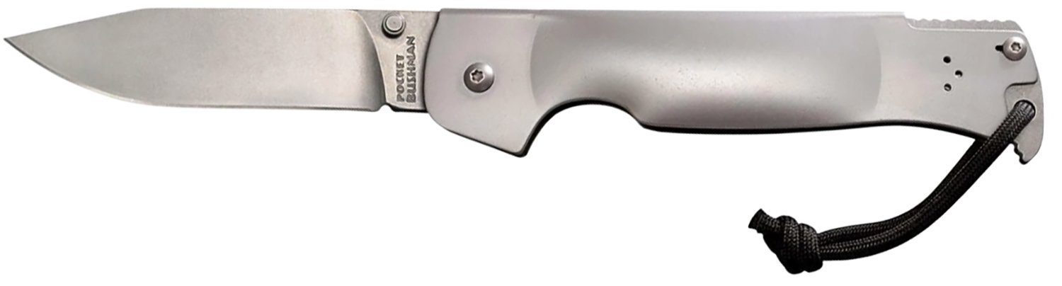 Cold Steel Cs95fb Bushman Pocket 4.50" Folding Clip Point Plain Stone 95FBZ