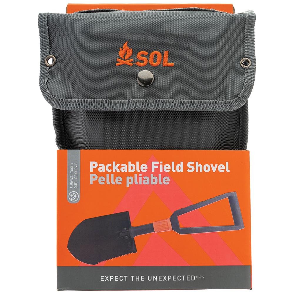 ARB 01401024 SOL Packable Field Shovel with Saw and Pick, 2lb - Tender Corp dba Adventure Ready Brands