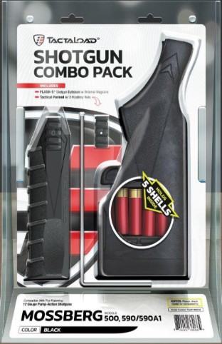 Tactaload TLCP-M5012 Stock & Forend Combo Fits Mossberg Black - Tactaload