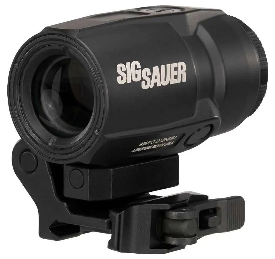 Sig Sauer SOJ3MT01 Juliet 3 Magnifier 3x22mm CNC Aluminum Black - Sig Sauer - 22MM