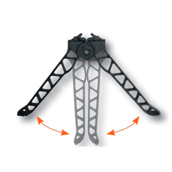 Ravin R150 Tac Head Bi Pod Black