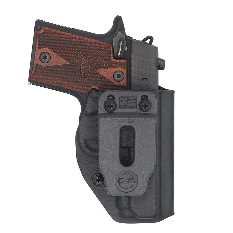 C&G Holsters 0314-100 IWB Kydex Holster for SIG P938 Right Handed