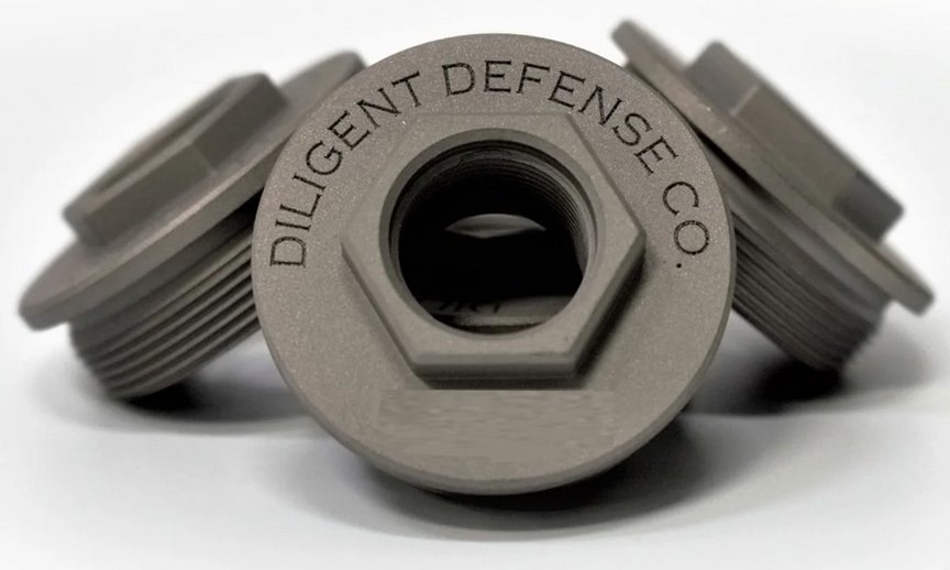 DDC HUB DTA M18X1.5 Direct Thread Adapter 6-4 Titanium Hunting Accessory