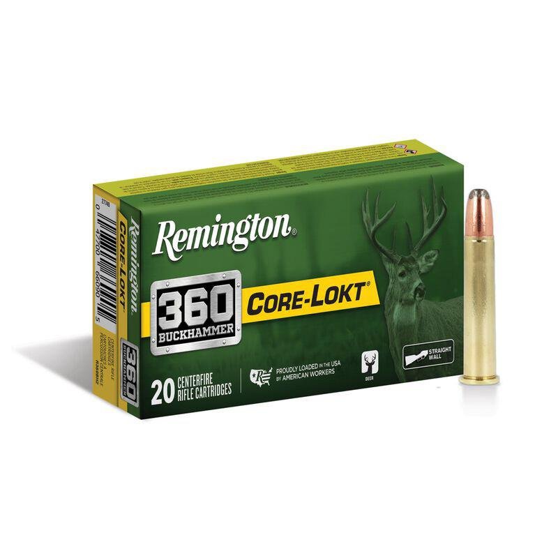 Buy Remington R27742 360 Buckhammer 180 Grain Soft Point 20 Rounds online