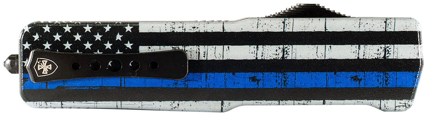 Templar MABTB12 Lightweight 3.16" OTF Dagger D2 Steel Black/White Handle