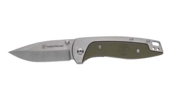 AOB Cutlery 1122567 S&W Freighter Folding Knife, Stainless Steel Blade - AOB CUTLERY