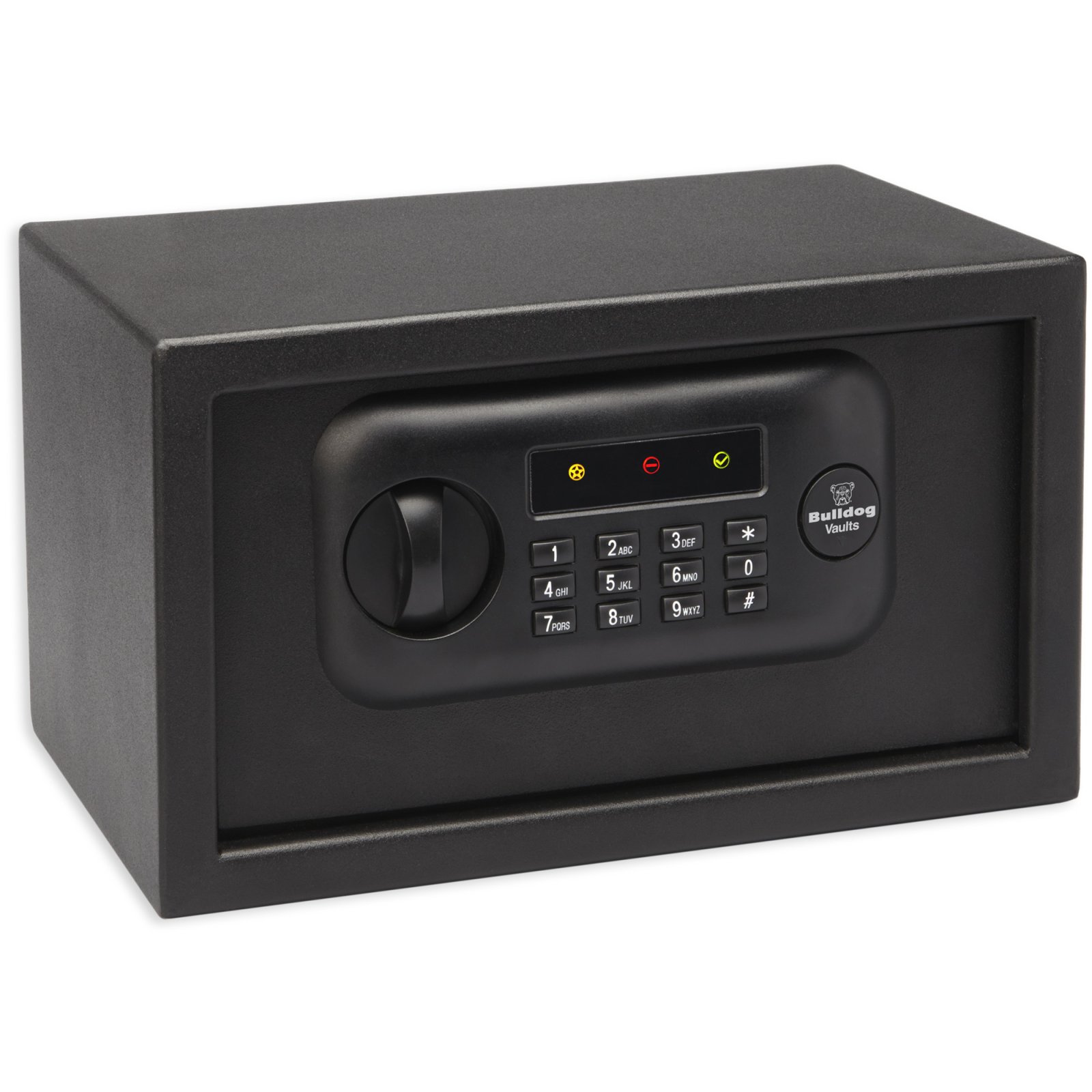 Bulldog BD1050 Digital Pistol Vault Heavy Duty Steel 12 x 8 x 7 Black