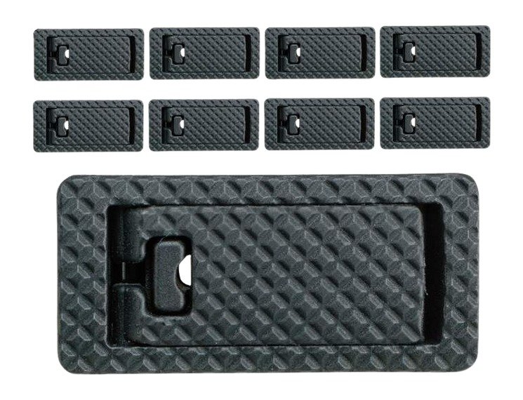 FAB FX-MALC1B LOCKING RAIL COVER SLIM 9PACK