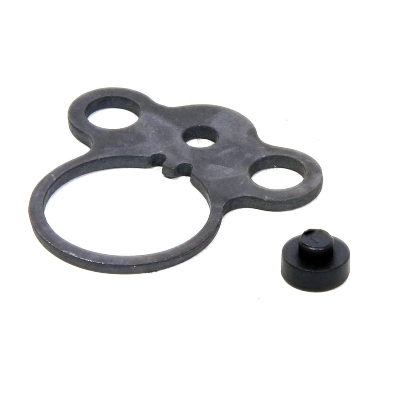 ProMag PM140A Ambidextrous Dual Loop Sling Attachment Black Steel - ProMag Industries - SLING ATTACHMENT PLATE