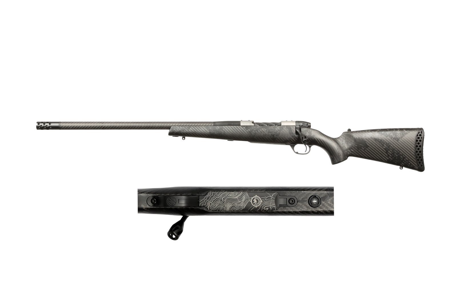 Weatherby MGT01N65CML4B Mark V 6.5 Creedmoor 22" Black Cerakote Rifle - Weatherby - 6.5 CREEDMOOR